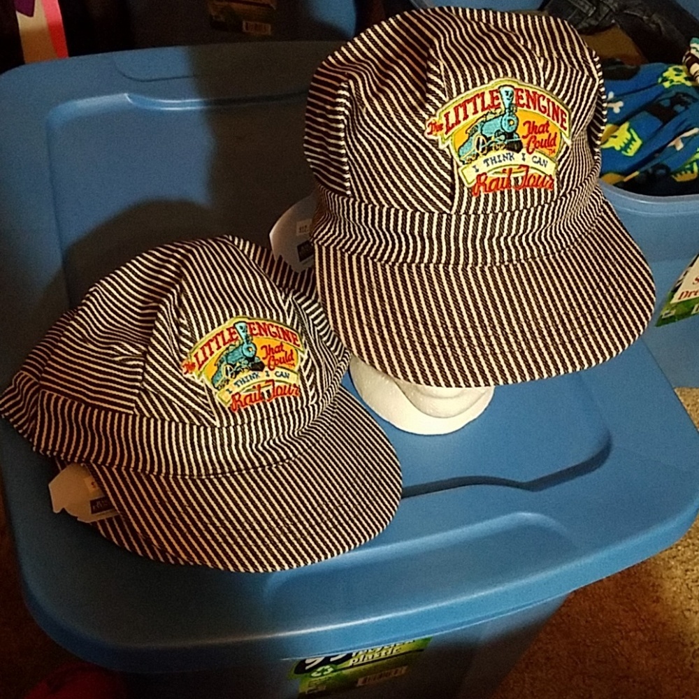 Little Engine That Could Train Adj Cap Child Size